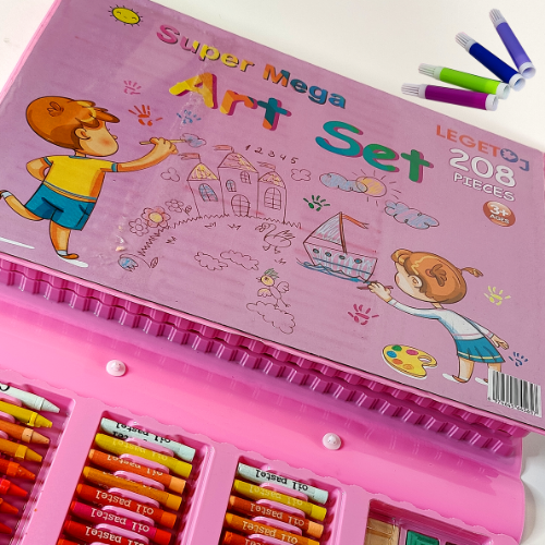 Art Kit set 208 pieces